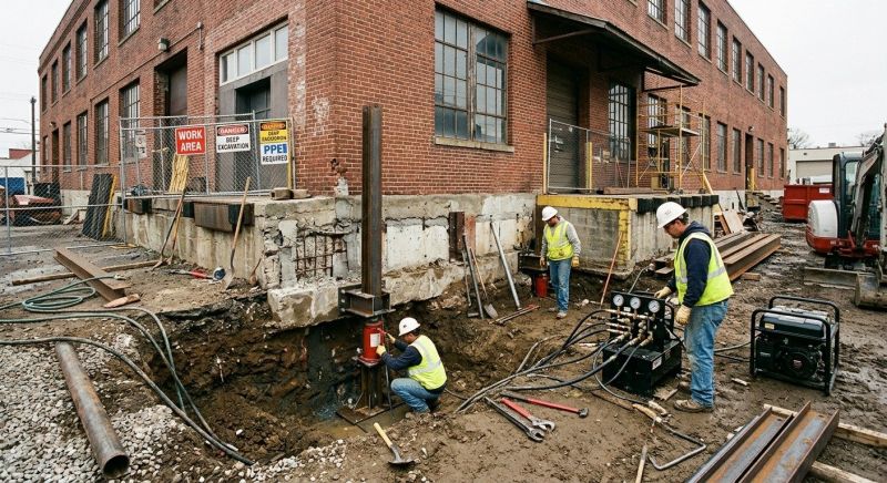 Building Foundation Repair in Green Village, NJ