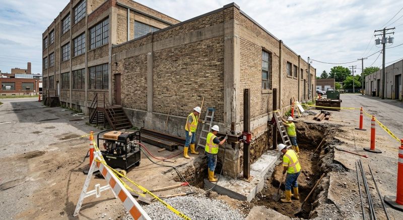 Building Foundation Repair in Pequannock, NJ