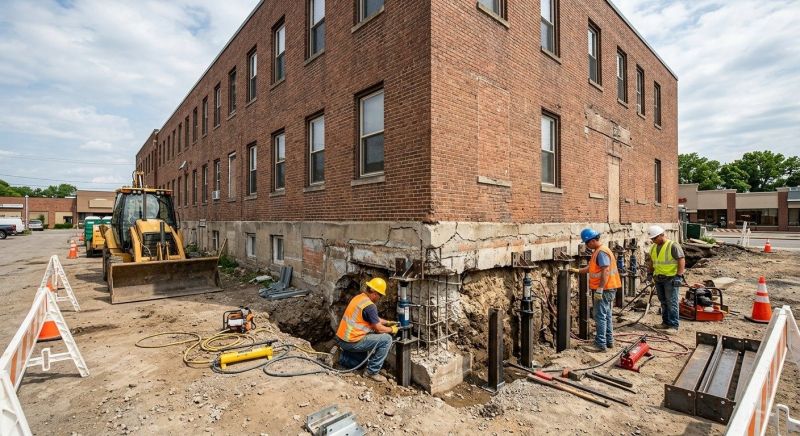 Commercial Foundation Repair in Hoboken, NJ