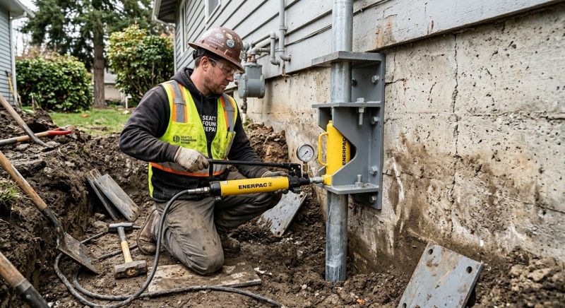 Concrete Foundation Leveling in Hewlett, NY