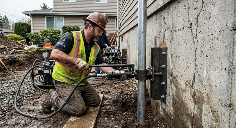 Concrete Foundation Leveling in New Rochelle, NY