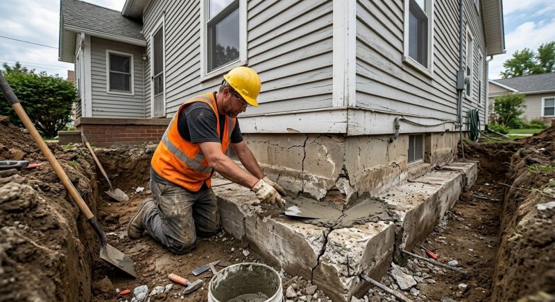 Concrete Foundation Repair in Elizabeth, NJ