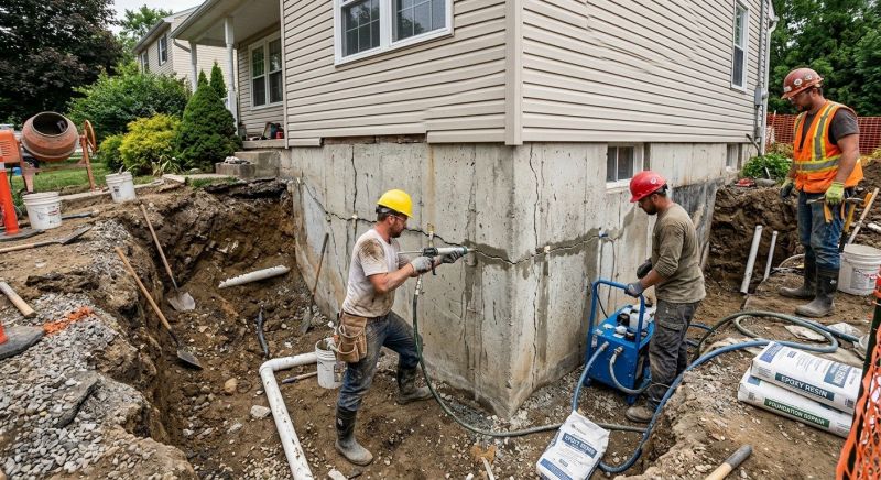 Concrete Foundation Repair in Englewood, NJ