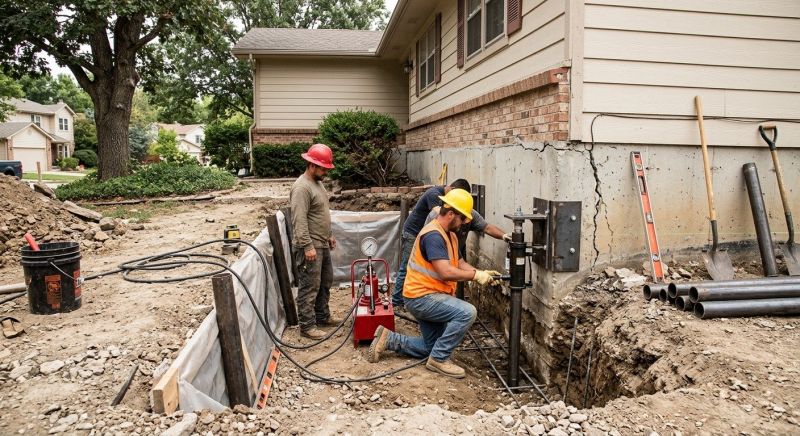 Concrete Foundation Repair in Hazlet, NJ