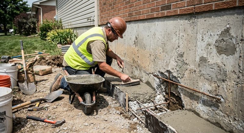 Concrete Foundation Repair in Maplewood, NJ
