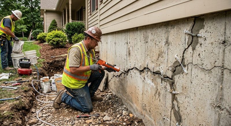 Cracked Foundation Repair in Long Island City, NY