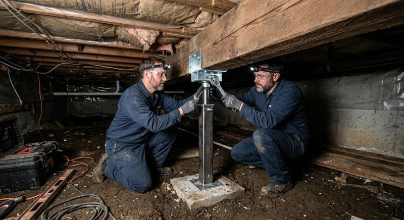 Crawlspace Foundation Repair in Hackensack, NJ