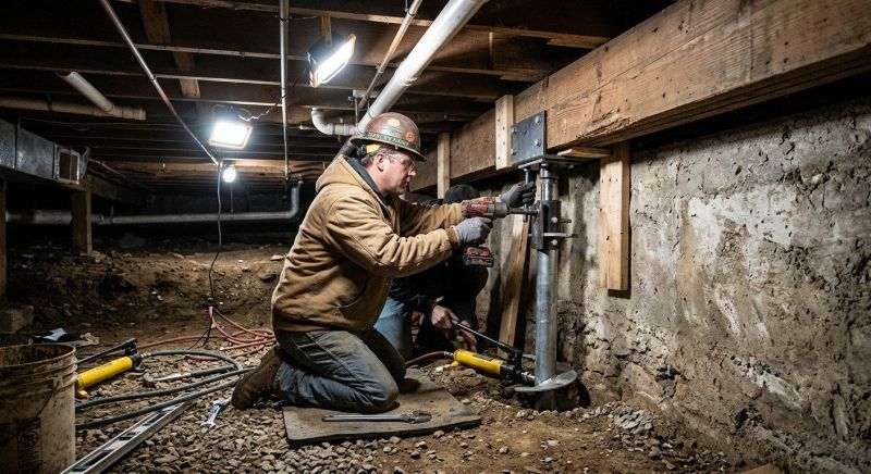 Crawlspace Foundation Repair in Hillsdale, NJ