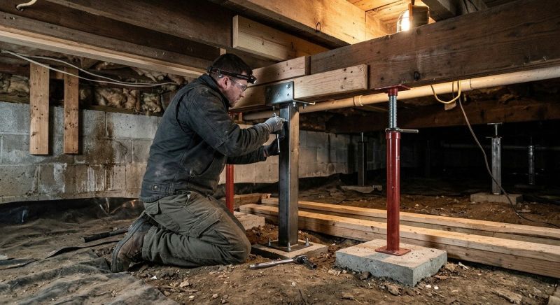 Crawlspace Structural Repair in Hoboken, NJ