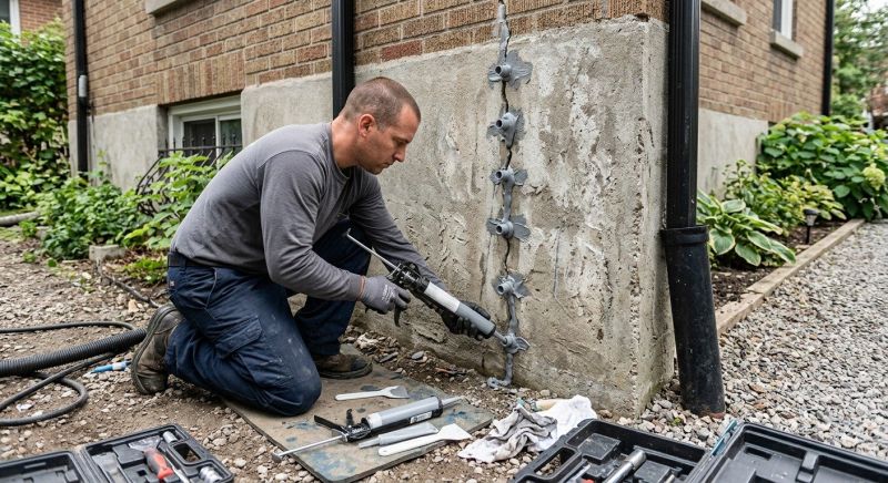 Foundation Crack Repair in Jersey City, NJ