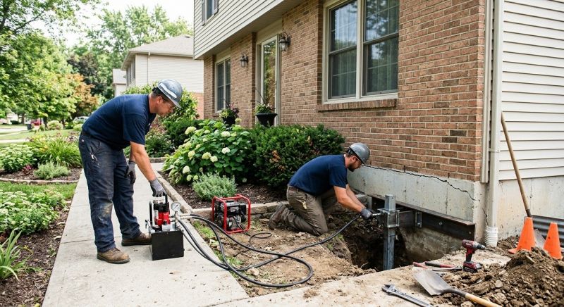 Foundation Jacking in Bellerose, NY