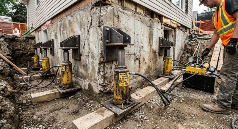 Foundation Jacking in Berkeley Heights, NJ