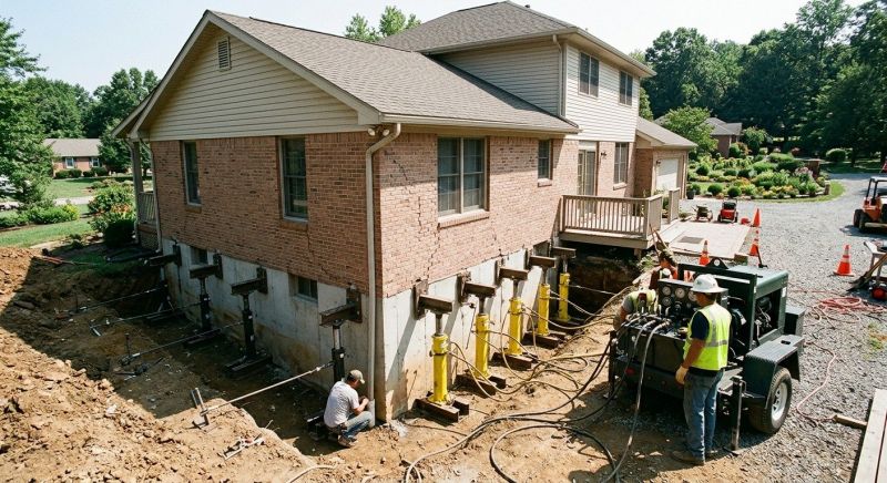 Foundation Jacking in Boonton, NJ