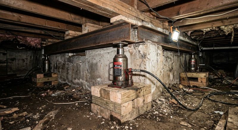 Foundation Jacking in Edison, NJ