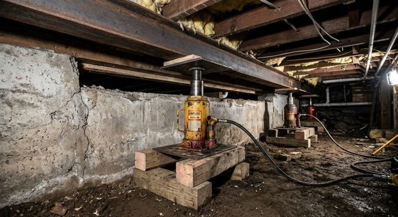 Foundation Jacking in Elizabeth, NJ
