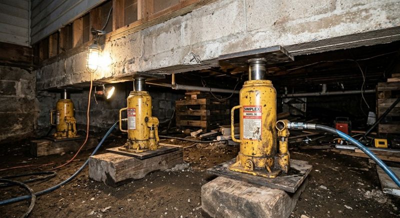 Foundation Jacking in Florham Park, NJ