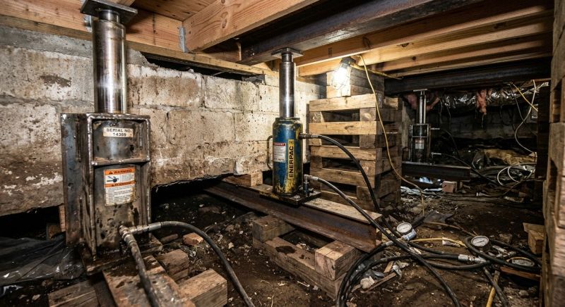 Foundation Jacking in Glen Head, NY