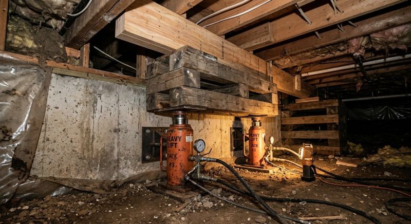 Foundation Jacking in Hoboken, NJ