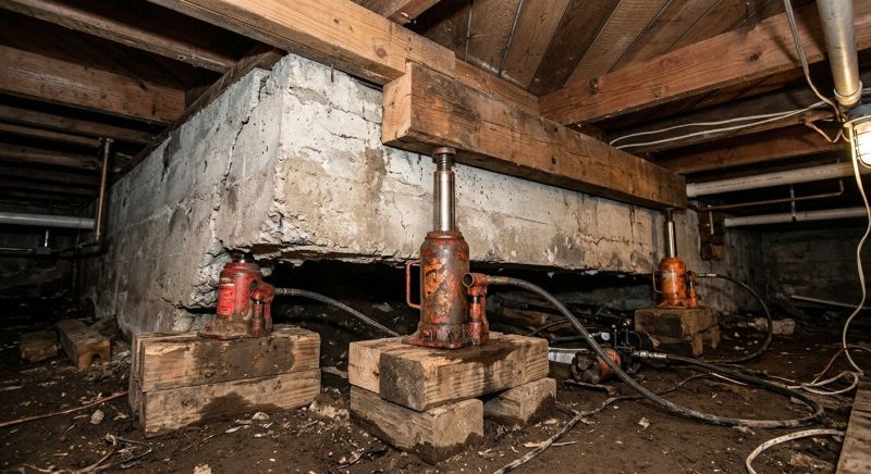 Foundation Jacking in Little Falls, NJ