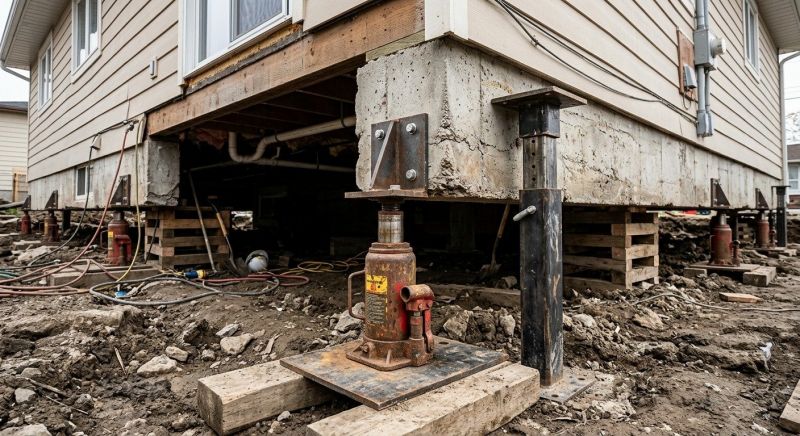 Foundation Lifting in Clark, NJ