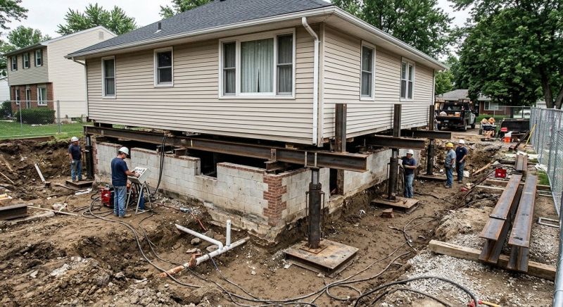 Foundation Lifting in Fort Lee, NJ