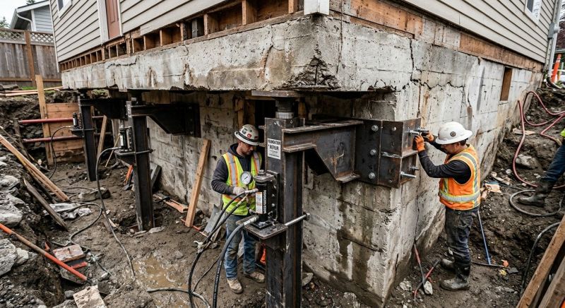 Foundation Lifting in Gillette, NJ