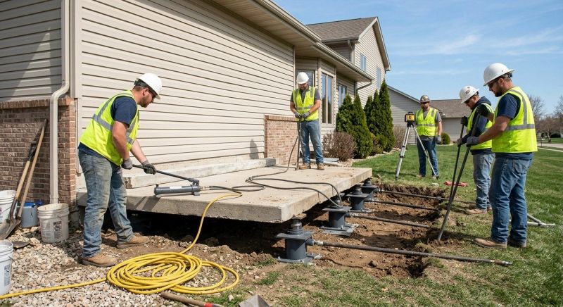 Foundation Lifting in Little Falls, NJ