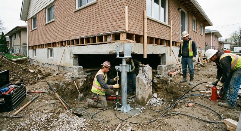 Foundation Pier Repair in Hoboken, NJ