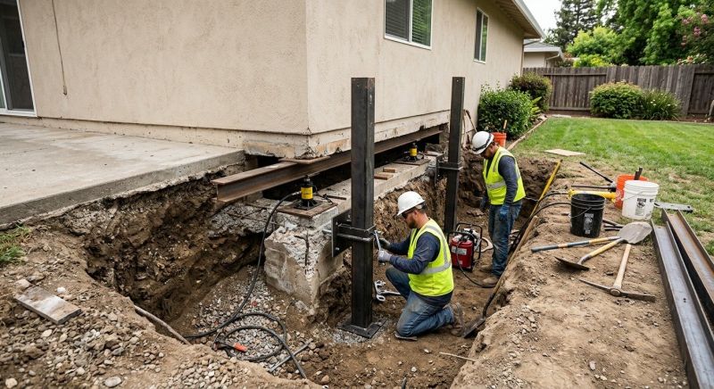 Foundation Pier Repair in Hoboken, NJ