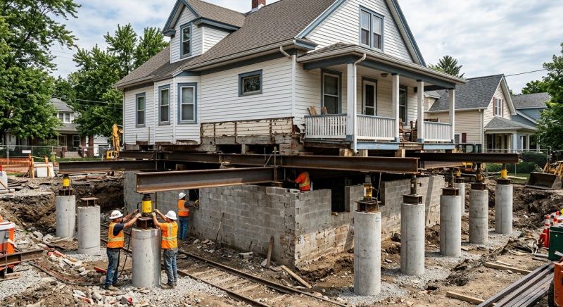 Foundation Raising in Baldwin, NY