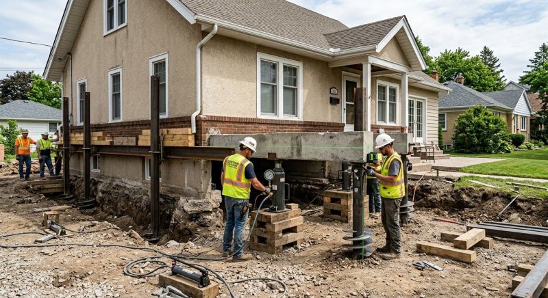 Foundation Releveling in Hoboken, NJ