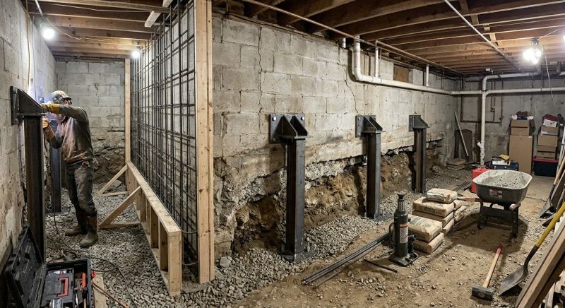 Foundation Stabilizing in Elmhurst, NY