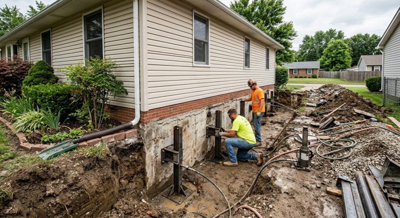 Foundation Stabilizing in Hudson County, NJ