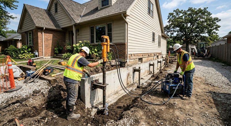 Foundation Stabilizing in Hoboken, NJ