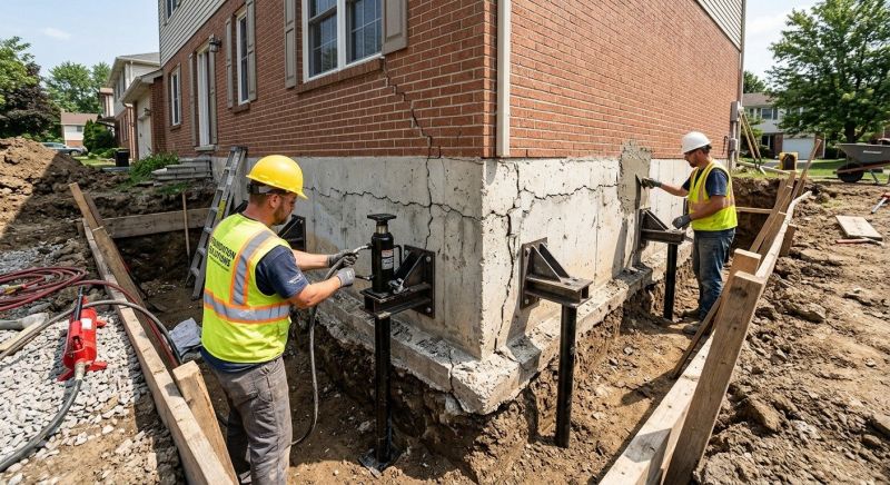 Foundation Structural Repair in Englewood, NJ