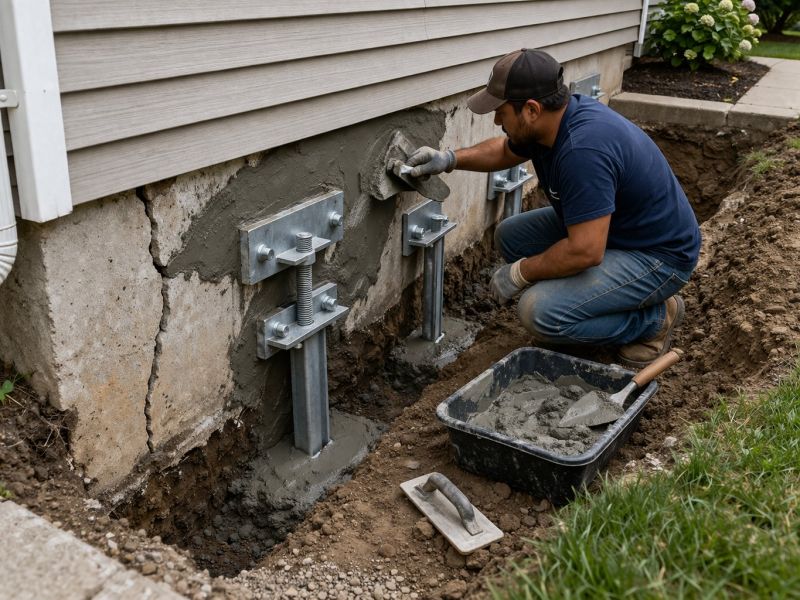 House Foundation Repair in Fresh Meadows, NY