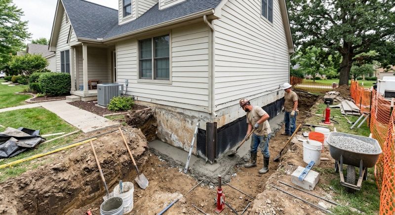 House Foundation Repair in Passaic County, NJ