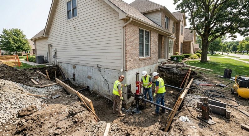 House Foundation Repair in Passaic County, NJ