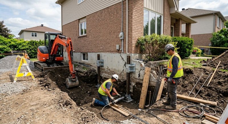 House Foundation Repair in South Richmond Hill, NY