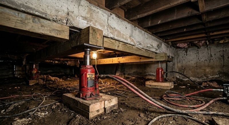 House Leveling in Fairfield, NJ