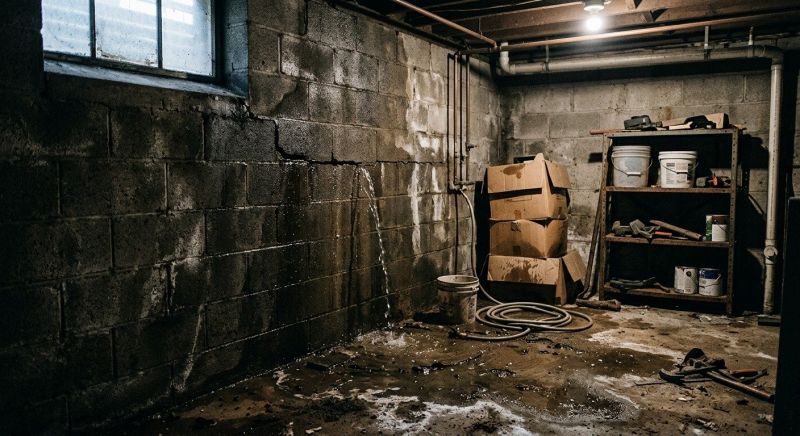 Leaking Foundation Repair in Hoboken, NJ