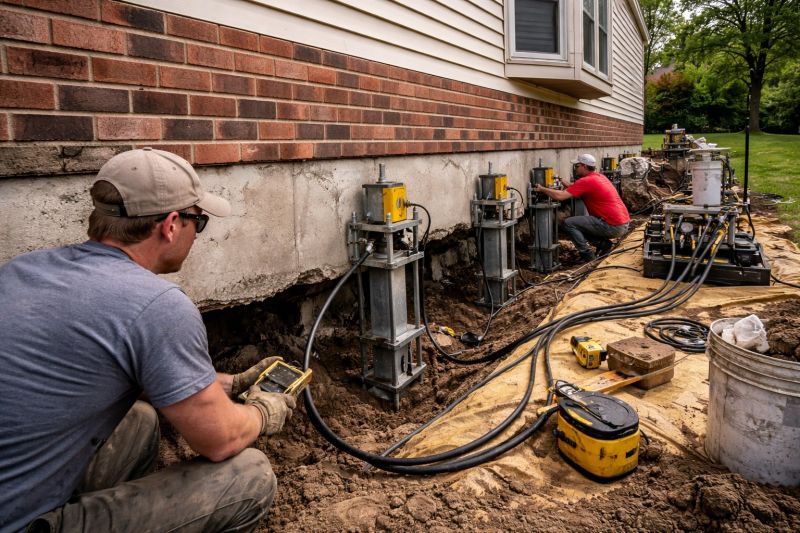 Settling Foundation Service in Hillside, NJ