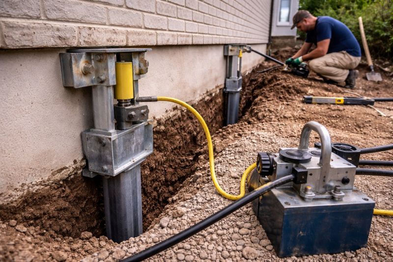 Sinking Foundation Repair in Cranford, NJ