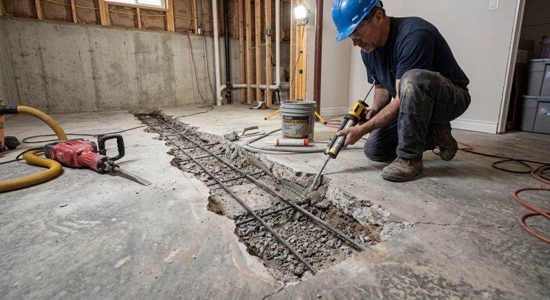 Slab Foundation Repair in Hoboken, NJ