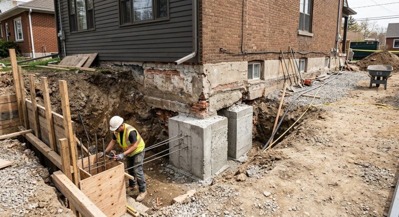 Structural Underpinning in Hoboken, NJ