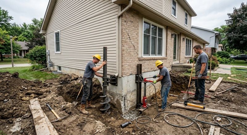 House Foundation Repair in Passaic County, NJ